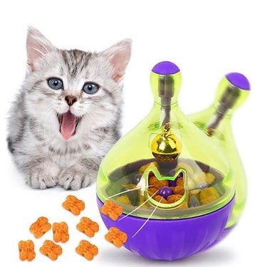Bell Bowl Interactive Cat Feeder Cat Toys KittyNook Bell Bowl
